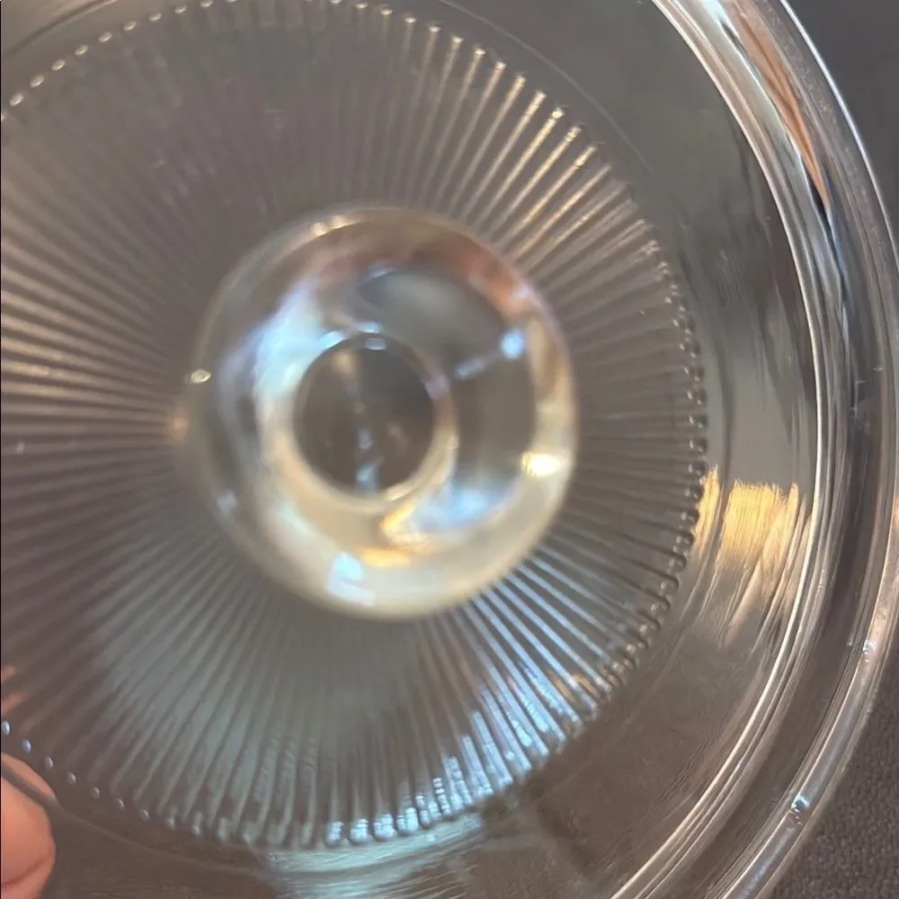 Pyrex Clear Glass Lid with knob 17 V1.5C A